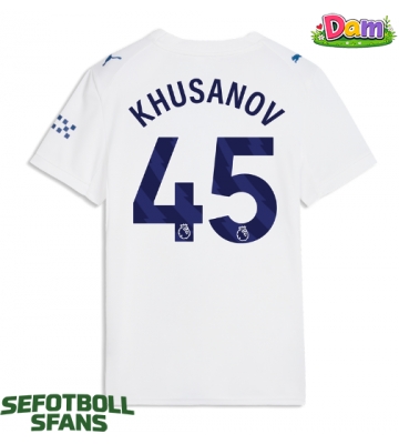 Manchester City Abdukodir Khusanov #45 Tredje Tröja Kvinnor 2026-27 Kortärmad